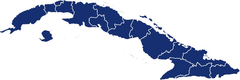 Mapa de Cuba